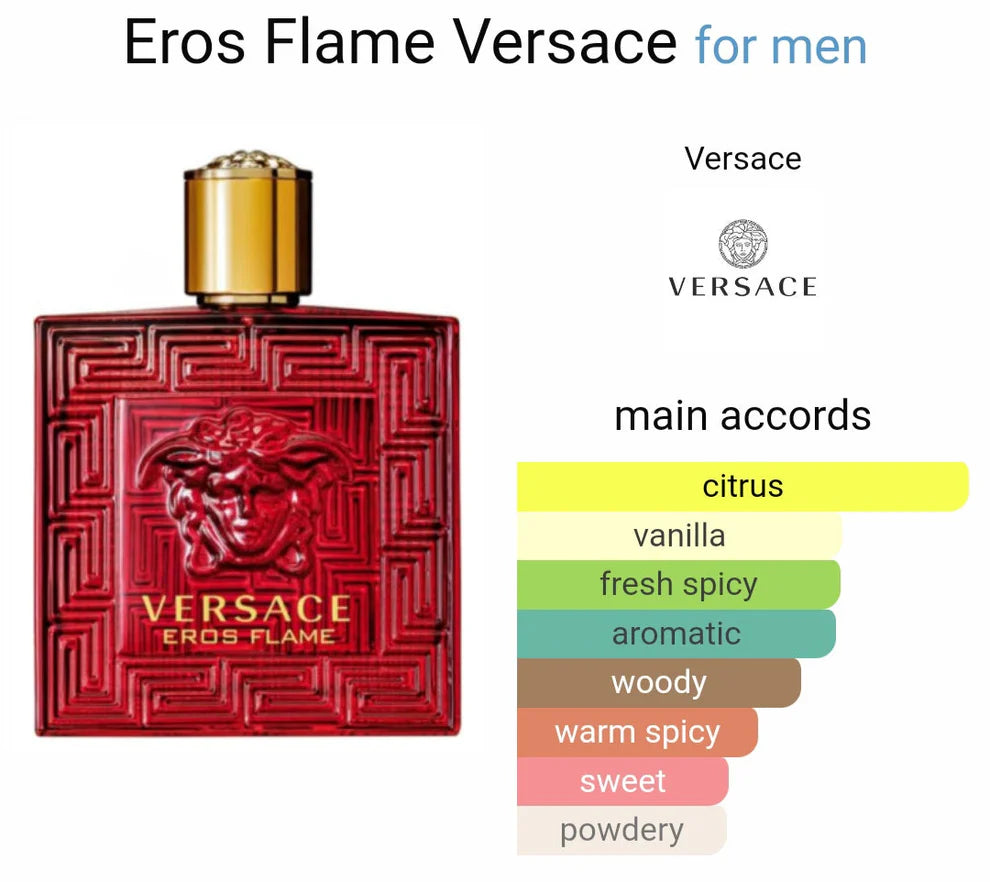 Versaace Eros Flame Eau De Parfum (AURA)