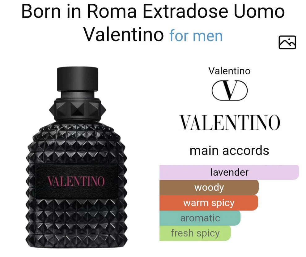 Valentinoo Uomo Born in Romma Extraadose Parfum (AURA)