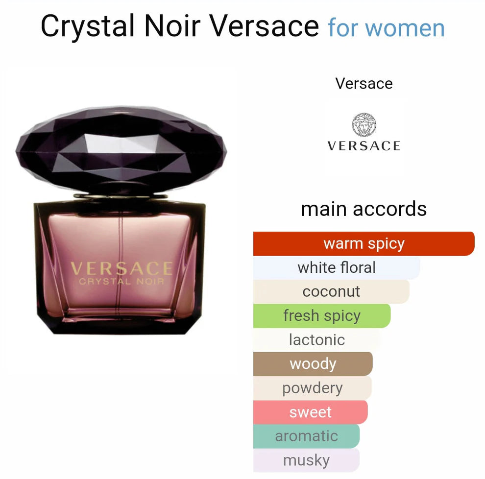 Versacce Crysstal Noir Eau De Toilette (AURA)