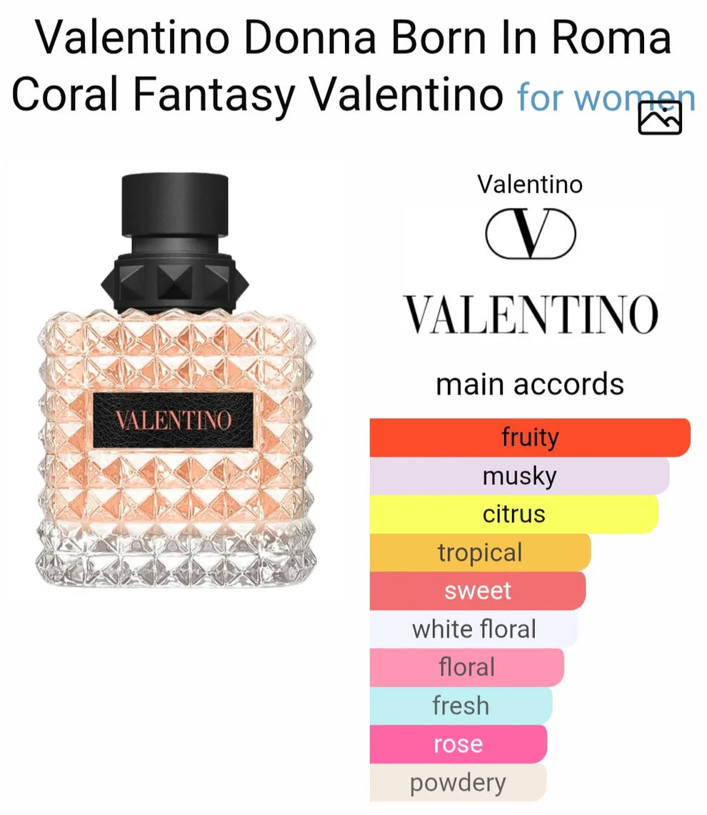 Valentino Borrn in Romma Coral Fantasy EDP (AURA)