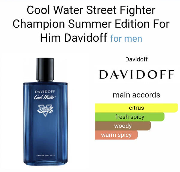 Davidoff Cool Water Street Fighter Champion Edition (AURA)
