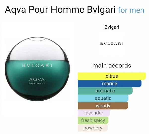 Bvlgarii Aqvaa Pour Homme Eau De Toilette (AURA)